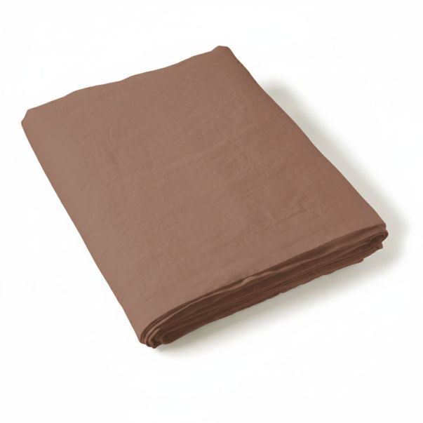 Drap Plat - Uni Lin Lavé