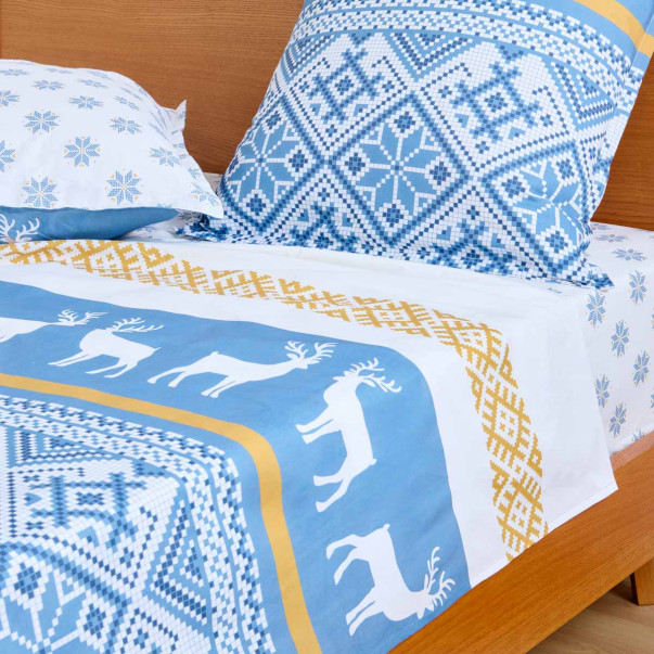 Parure Drap Parure de lit - Drap plat...