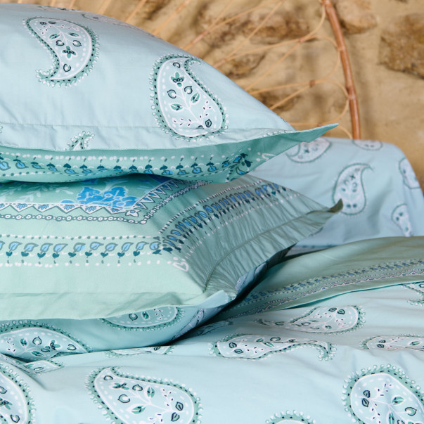Taie d'oreiller Bastide - Percale de...