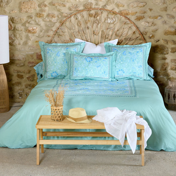 Parure de lit BAstide - Percale de coton