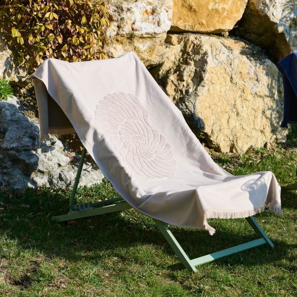 Drap de plage Coquillage - Eponge...