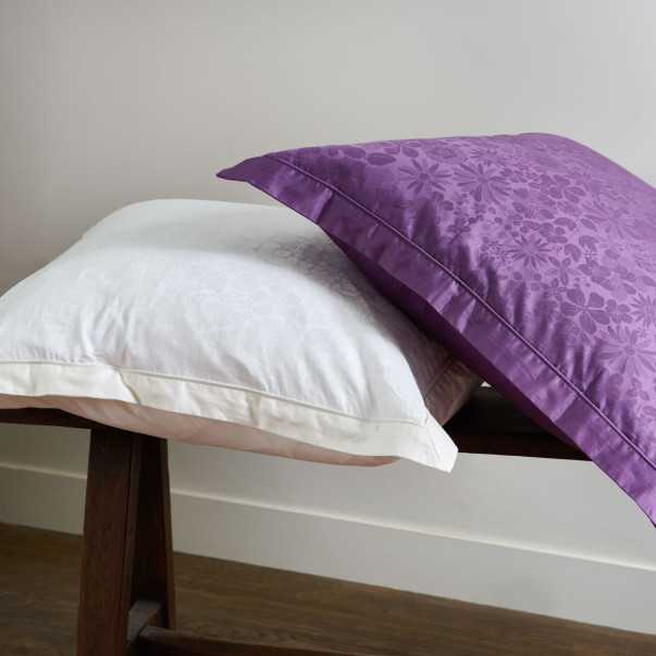 Taie d’oreiller Magnolia - Satin de...