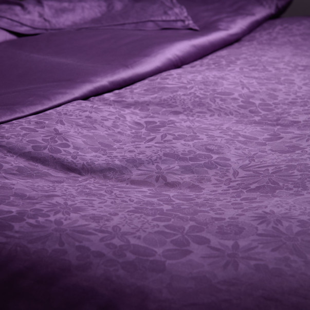 Drap Plat Magnolia - Satin de coton...