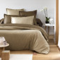 Coton 57 fils - Nouvelle gamme - Lin / Taupe | Linge de lit uni | Tradition des vosges