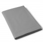 Drap Plat Coton 57 fils Nouvelle gamme Gris anthracite | Linge de lit | Tradition des Vosges
