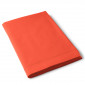 Drap Plat Coton 57 fils Nouvelle gamme Orange clémentine | Linge de lit | Tradition des Vosges