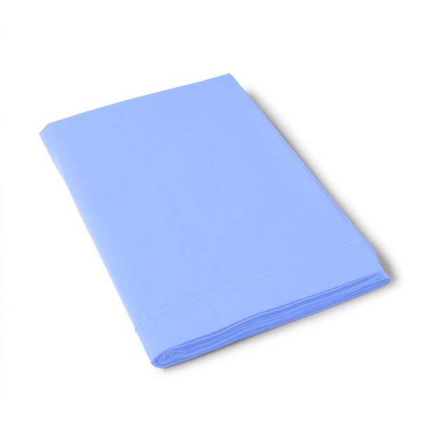 Flat Cotton Sheet sky | Bed linen | Tradition des Vosges