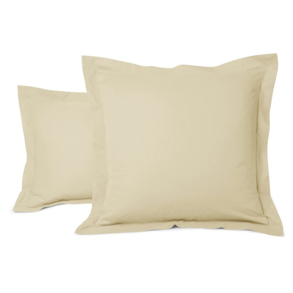 Taie Oreiller Unie 100% Coton Lin | Linge de lit | Tradition des Vosges