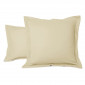 Taie Oreiller Unie 100% Coton Lin | Linge de lit | Tradition des Vosges