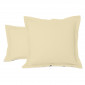 Taie Oreiller Unie 100% Coton Naturel | Linge de lit | Tradition des Vosges