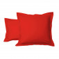 Taie Oreiller Unie 100% Coton Capucine | Linge de lit | Tradition des Vosges