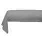 Taie Traversin Uni 100% Coton Anthracite | Linge de lit | Tradition des Vosges