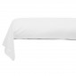 Taie Traversin Uni 100% Coton Blanc | Linge de lit | Tradition des Vosges