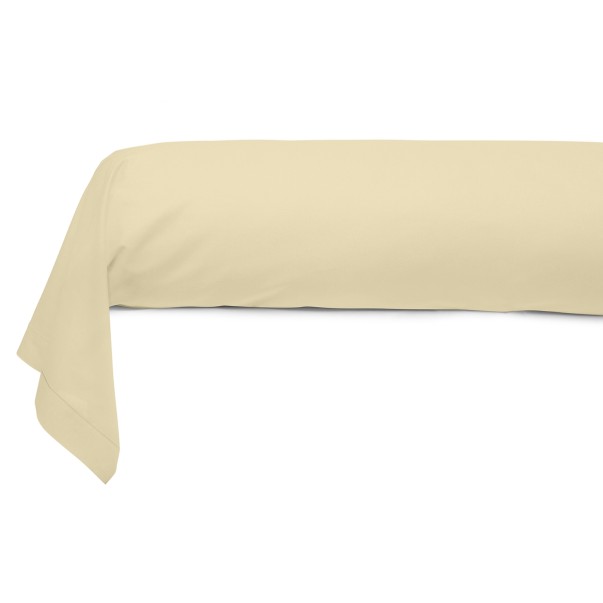 Cotton Bolster Case ivory | Bed linen | Tradition des Vosges