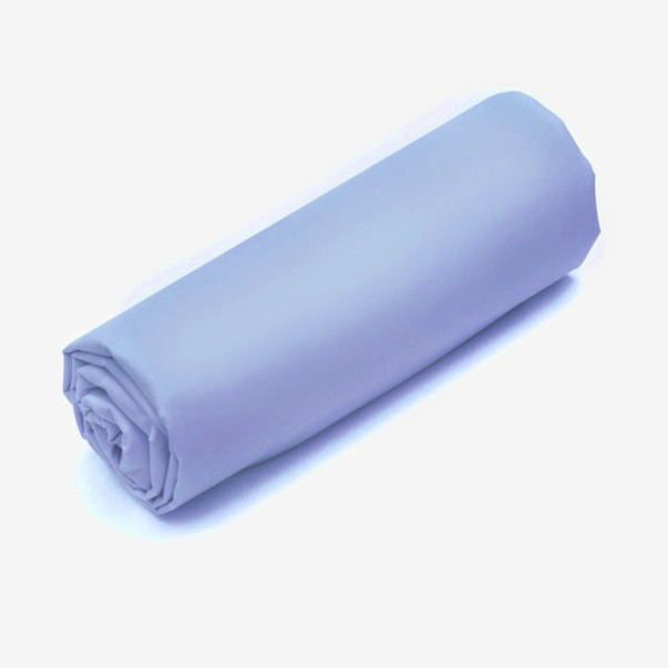 Double Coton Fitted-Sheet sky | Bed linen | Tradition des Vosges