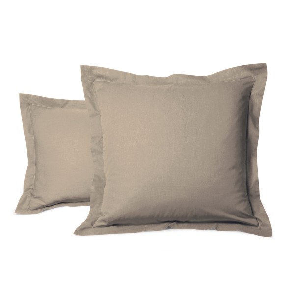 Taie Oreiller Unie 100% Coton Mastic | Linge de lit | Tradition des Vosges
