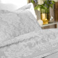 Taie d'Oreiller Charme zoom | Linge de lit satin | Tradition des Vosges