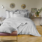 Parure Charme | Linge de maison en satin | Tradition des Vosges