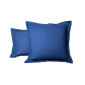 Taie Oreiller Unie 100% Coton Denim | Linge de lit | Tradition des Vosges