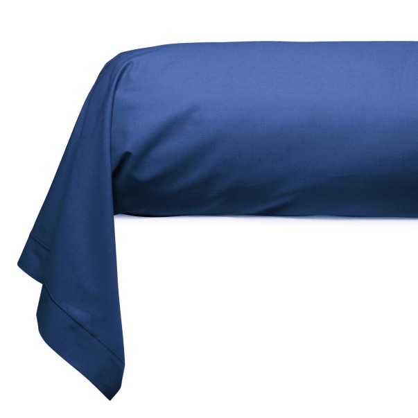 Taie de Traversin Coton 57 fils Denim | Linge de lit | Tradition des Vosges