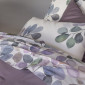 Parure imprimée satin de coton - Eclose | Linge de lit imprimé | Tradition des Vosges