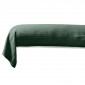 Taie Traversin Gaze De Coton Vert Sapin | Linge de lit | Tradition des Vosges