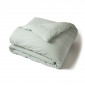 Housse Couette Unie Lin Lave Celadon | Linge de lit | Tradition des Vosges