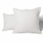 Taie Oreiller Unie Lin Lave Blanc | Linge de lit | Tradition des vosges