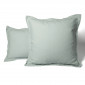 Taie Oreiller Unie Lin Lave Celadon | Linge de lit | Tradition des vosges