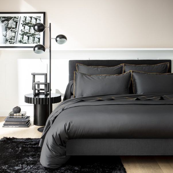 Housse Couette Opium - Anthracite