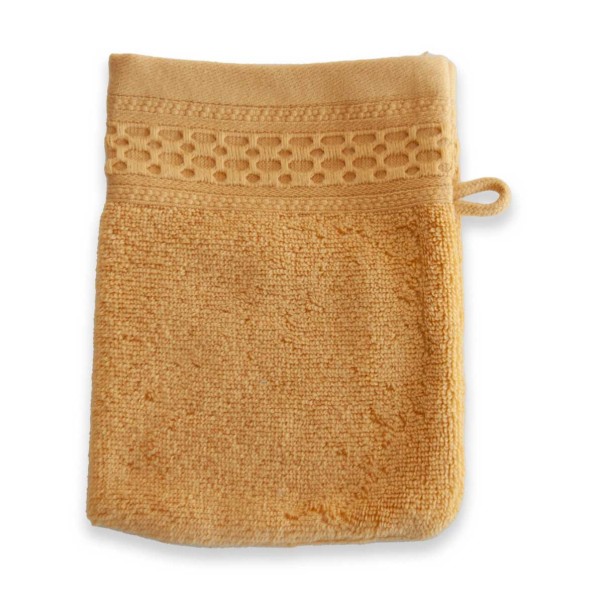 Gant De Toilette 500gr - Zero Twist - Moutarde