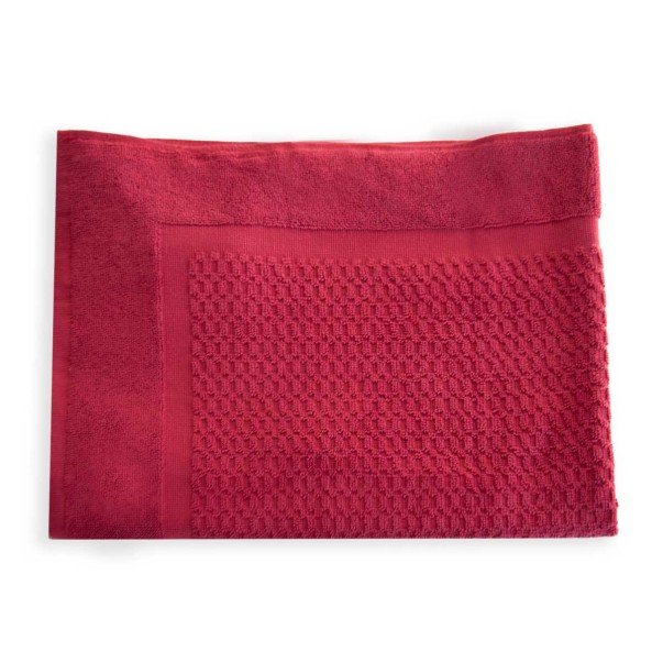 Tapis Bain - Zero Twist - 500g/m² - Carmin