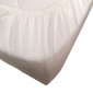 Drap-housse Uni Jersey - Ivoire