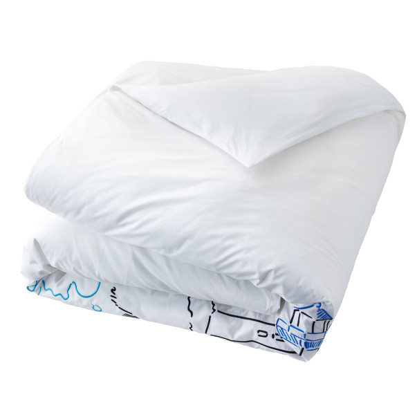 Housse de couette Phare - Percale de...