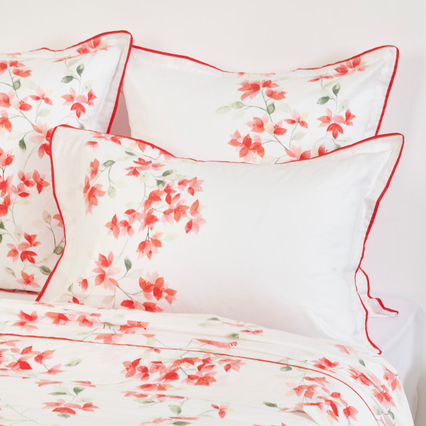 Drap plat Calice - Satin de coton
