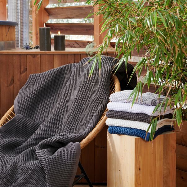Couverture Nid d'abeille - Coton 400g/m²