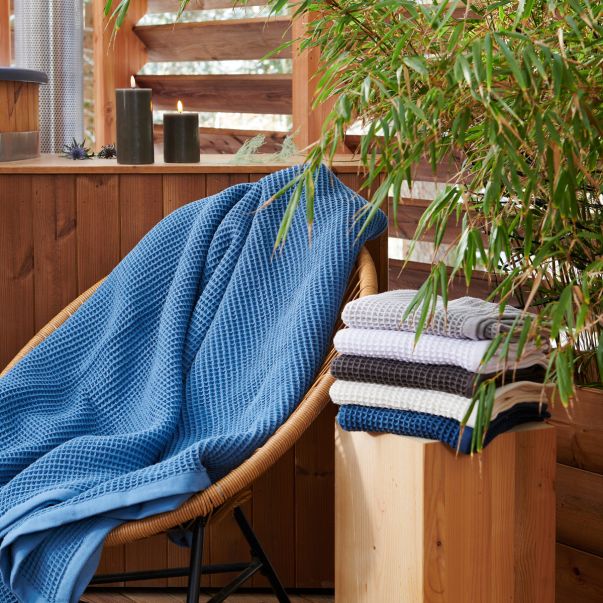 Couverture Nid d'abeille - Coton 400g/m²