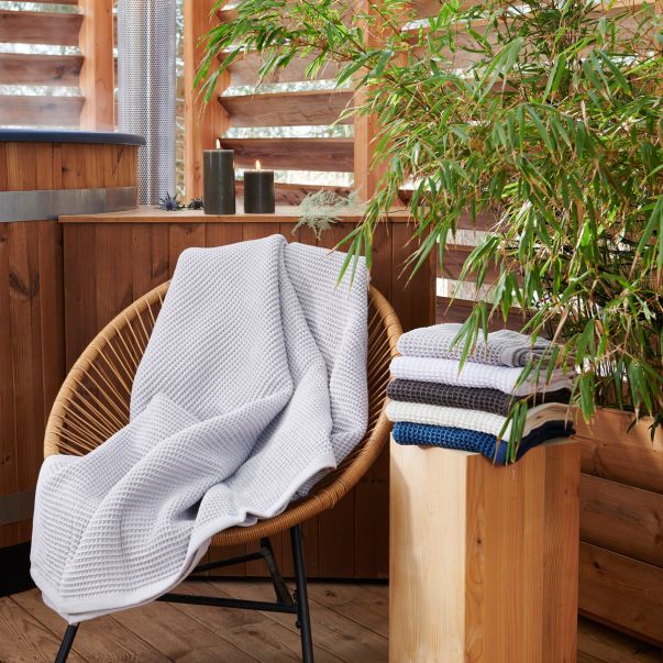 Couverture Nid d'abeille - Coton 400g/m²