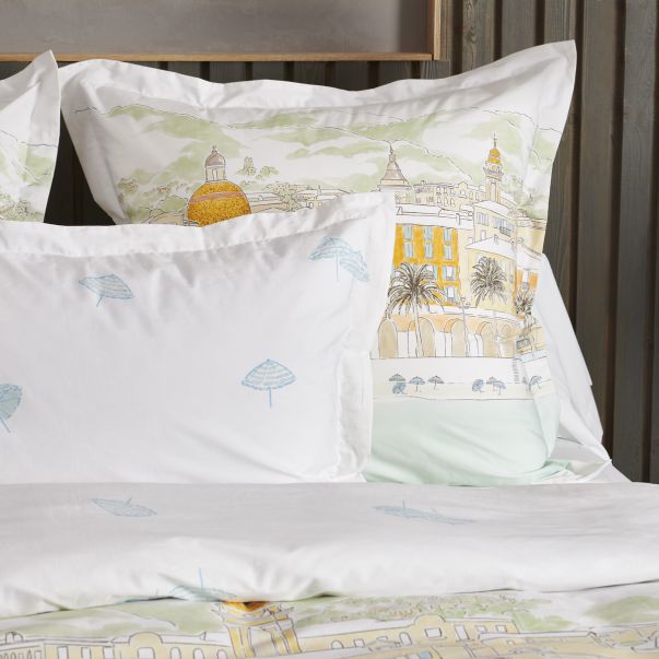 Taie d'oreiller Nice - Percale de coton