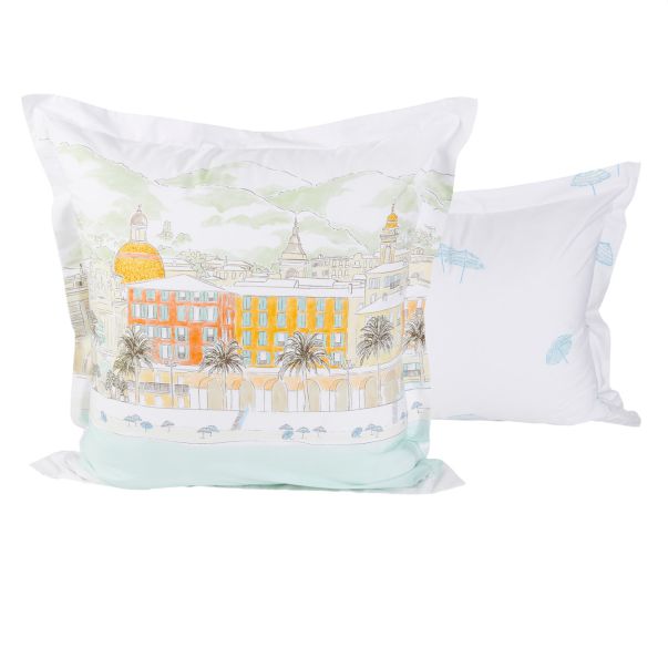 Parure de lit Nice - Percale de coton