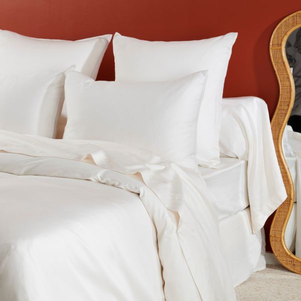 Drap plat Douce Nuit - Satin de coton