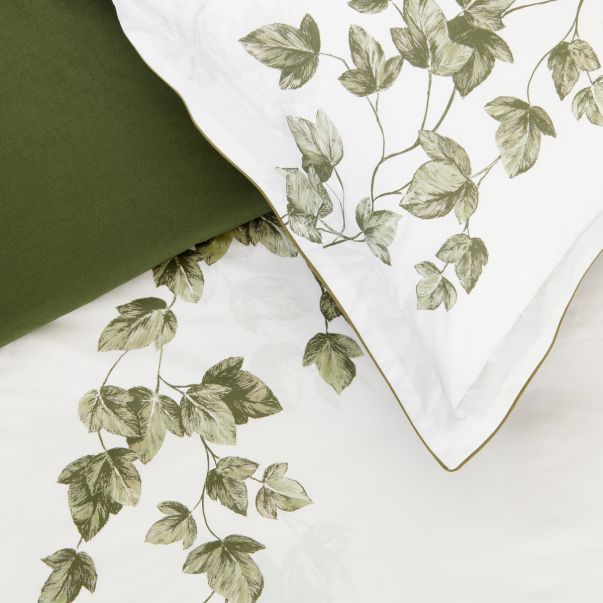 Housse de couette Lierre - Percale de coton