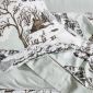 Drap plat Montagne - Flanelle de coton