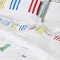 Drap plat Les Planches - Percale de coton