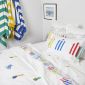 Housse de couette Les Planches - Percale de coton
