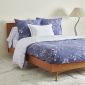 Housse de couette Poème Bleu - Percale de coton