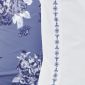 Drap plat Poème Bleu - Percale de coton