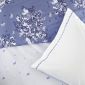 Taie d'oreiller Poème Bleu - Percale de coton