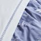 Drap plat Poème Bleu - Percale de coton