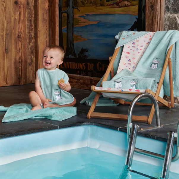 Les Petits Félins Bath Towel - 450g/m² Cotton